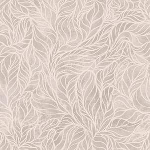 Tapet Textura abstractă bej cu linii netede de frunze, Tapet flori, a00179 : Uwalls.ro
