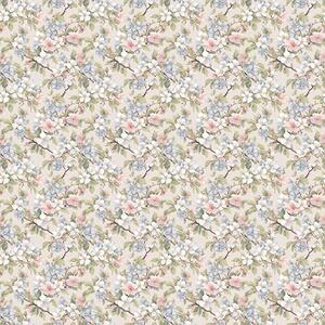 Tapet Buchet diagonal cu flori de primăvară în nuanțe delicate, Tapet flori, a00204 : Uwalls.ro