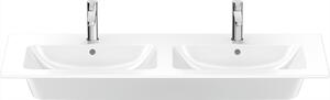 Duravit ME by Starck lavoar 130x49 cm dreptunghiular clasică-mobilier-dublă alb 23361300001
