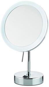 Kela oglindă cosmetică 12x31.5 cm rotund cu iluminare crom 20628