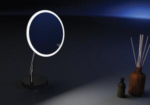 Deante Silia oglindă cosmetică 22x39.2 cm rotund cu iluminare crom ADI0812