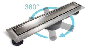 Balneo 360 Drain rigolă duș 90 cm oţel 360-900