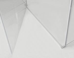 Hagser Gisa cabină de duș 100x80 cm dreptunghiular crom luciu/sticlă transparentă HGR30000020