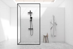 Invena Musta set de duș perete da negru AU-84-004