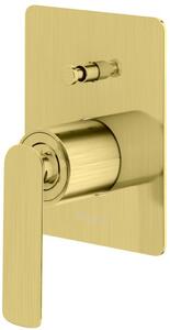 Kohlman Experience Brushed Gold baterie cadă-duș ascuns WARIANT-auriuU-OLTENS | SZCZEGOLY-auriuU-GROHE | auriu QW210EGDB