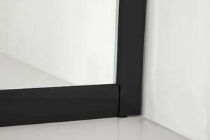 Hagser Andrea cabină de duș 80x80 cm semicircular negru mat/sticlă transparentă HGR21000020