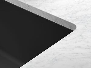 Franke Maris chiuvetă din granit 62x40 cm negru 125.0687.256