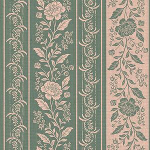 Tapet Dungi verticale cu model floral, Tapet flori, a00273 : Uwalls.ro