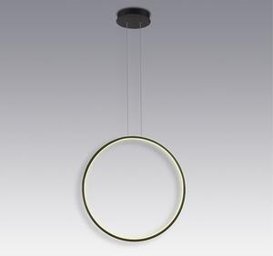 Altavola Design Ledowe Okręgi lampă suspendată 1x32 W negru LA073/X_60_in_3k_black