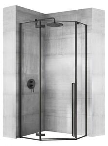 Rea Diamond cabină de duș semi lucios/sticlă transparentă REA-K6900