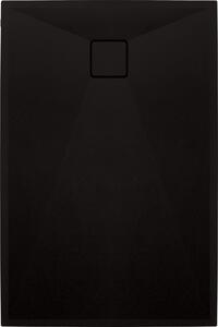 Deante Correo cădiță de duș dreptunghiulară 100x90 cm negru KQR_N45B