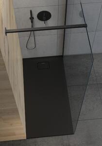 Oltens Bergytan cădiță de duș dreptunghiulară 140x90 cm negru 15107300