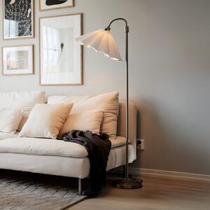 PR Home Lampadar Amy, argintiu/alb, cu 1 bec, înălțime 150 cm, E27, Metalic, Camera de zi / sufragerie, Metal, Scandinavă