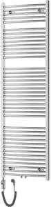 Mexen Ares, element electric de incalzire 1800x600 mm + tija de incalzire 900 W, crom, W102-1800-600-2900-01