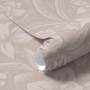 Tapet Design floral monocrom cu narcise pe un fundal crem, Tapet flori, a00294 : Uwalls.ro