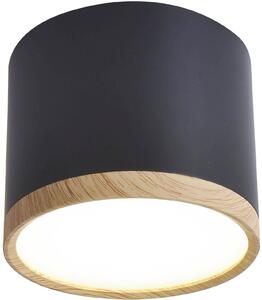 Candellux Tuba lampă de tavan 1x9 W negru 2275949