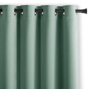 Draperie verde-deschis dimout (semi-opacă) 140x245 cm Kierra – Restilo