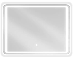 Mexen Zusa oglindă iluminată de baie 80 x 60 cm, LED 6000K, anti aburire - 9808-080-060-611-00