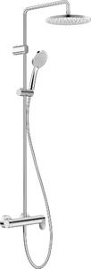 Duravit Wave set de duș perete cu duș de ploaie crom WA4280007010