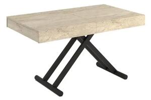 Masuta de cafea/living extensibila multifunctionala Travertin,Elton