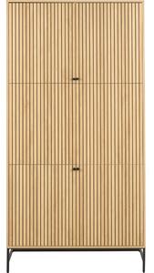 Șifonier în culoare naturală cu aspect de lemn de stejar 99x200x60 cm Albany – Actona