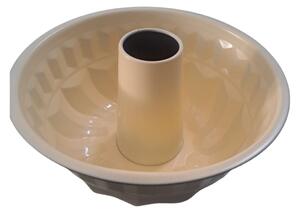 Forma copt babka 21cm, auriu , invelis ceramic bej