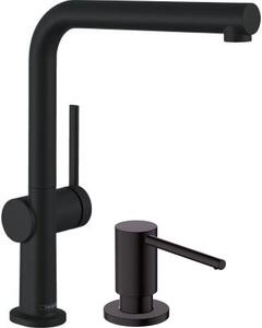 Set baterie bucătărie Hansgrohe Talis M54 72840670, dozator de lichid Hansgrohe A41 40438670