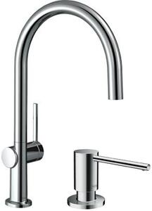 Set baterie bucătărie Hansgrohe Talis M54 72843000, dozator de lichid Hansgrohe 40438000