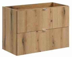 Comad Nova Oak dulap 80x39x57 cm sub chiuveta pe perete stejar NOVA OAK A 82-80-2S