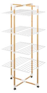 Suport vertical pentru uscat haine modular, 69 x 68.5 x 175 cm
