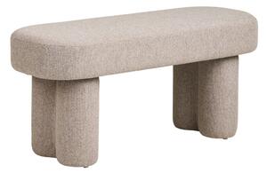 Bancă, culoare nisip, design elegant