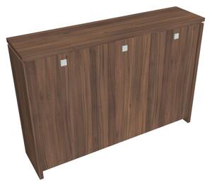 Dulap mediu pentru haine Verno 188 x 46 x 130 cm, nuc