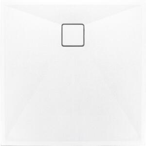 Deante Correo cădiță de duș pătrată 80x80 cm alb KQR_A42B