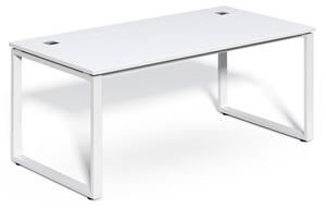 Masă SimpleOffice 180 x 90 cm, alb / alb