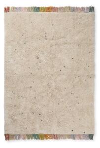 Covor pentru copii, crem, lavabil, țesut manual din bumbac 120x160 cm Stardust – Lorena Canals