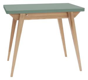 Masă de dining extensibilă cu blat verde 65x90 cm Envelope – Ragaba