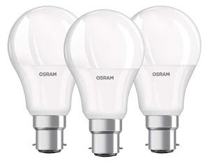 SET 3x Bec LED B22d/8,5W/230V 4000K - Osram