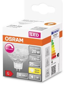 Bec LED dimabil GU5,3/3,4W/12V 2700K CRI 90 - Osram