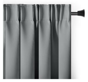 Draperie gri dimout (semi-opacă) 140x245 cm Kierra – Restilo