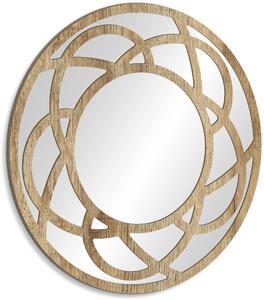 Styler Ornament oglindă 50x50 cm rotund lemn LU-12306