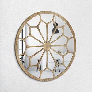 Styler Ornament oglindă 50x50 cm rotund lemn LU-12307