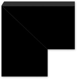 Styler Lahti oglindă 47x72 cm dreptunghiular negru LU-12304