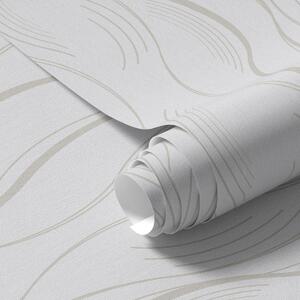 Tapet Linii ondulate cu lovituri suplimentare în stil modern, Tapet abstract, a00482 : Uwalls.ro