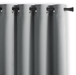 Draperie gri dimout (semi-opacă) 140x245 cm Kierra – Restilo