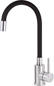 IceBerg Flex baterie bucătărie pe picior WARIANT-oţel inoxidabil-negruU-OLTENS | SZCZEGOLY-oţel inoxidabil-negruU-GROHE | oţel inoxidabil-negru BDF02S