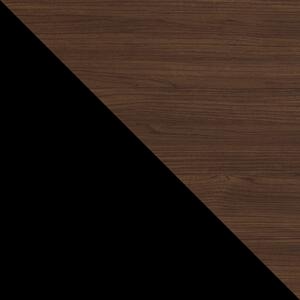 Cuier de perete negru/în culoare naturală din lemn masiv de pin Dotsy – Umbra