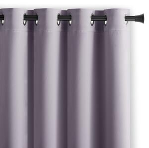 Draperie roz prăfuit dimout (semi-opacă) 140x175 cm Kierra – Restilo