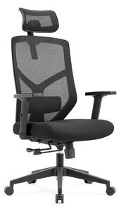 LINA-H Scaun ergonomic, sezut translatie, spatar Mesh, Negru