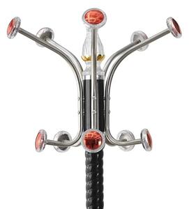 Cuier pentru haine, metal, Negru