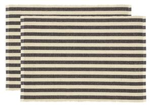 Suport pentru farfurii 2 buc. din material textil 33x48 cm Statement Stripe – Södahl